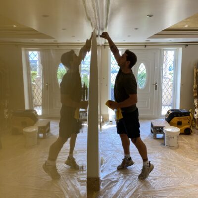 Polished Plaster grassello wall