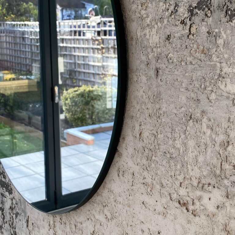 Novacolor Archi+ Pietra Venetian plaster lounge wall